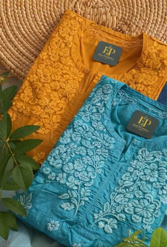 Mustard Gold Ethnic Kurti